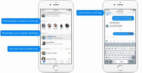 Comment se déconnecter de l'application Messenger ?