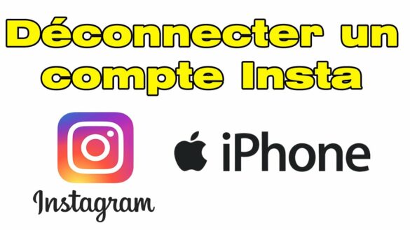 Comment se deconnecter d'un compte Instagram quand on en a plusieurs ?