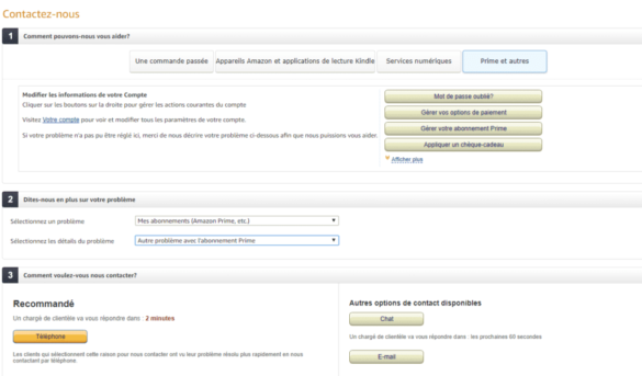 Comment se faire rembourser sur Amazon Premium ?
