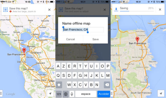 Comment se servir de Maps hors connexion ?