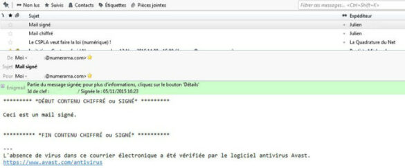 Comment signer automatiquement ses mails ?