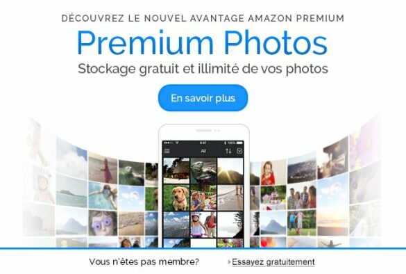 Comment stocker des photos sur Amazon Prime ?