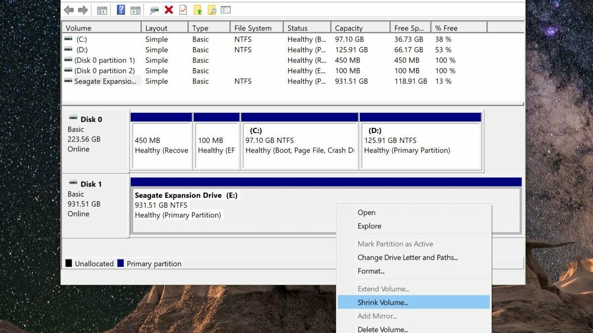 Comment supprimer des partitions sur un disque dur ?