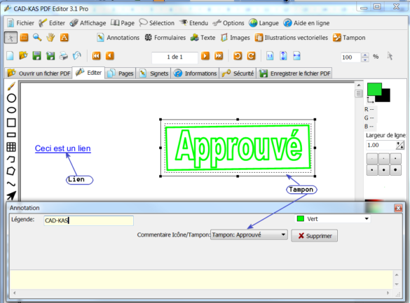 Comment supprimer du texte sur un PDF sur Mac ?