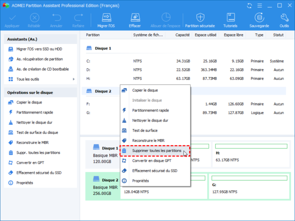 Comment supprimer toutes les données d'un disque dur Mac ?