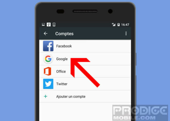 Comment supprimer un compte Google sur Samsung ?