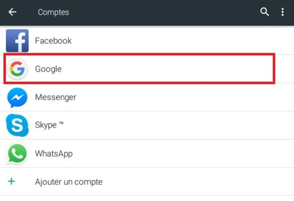Comment supprimer un compte Google sur un seul appareil ?