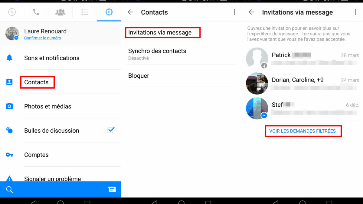 Comment supprimer un groupe de conversation sur Messenger ?