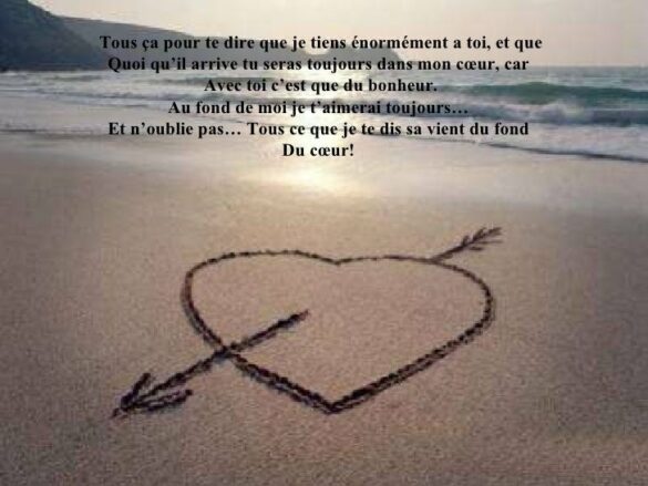 Comment te dire que je tiens à toi ?
