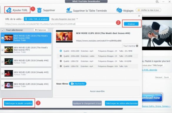 Comment télécharger une playlist complète sur YouTube ?