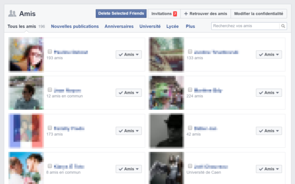 Comment trouver la liste des amis bloqués sur Facebook ?