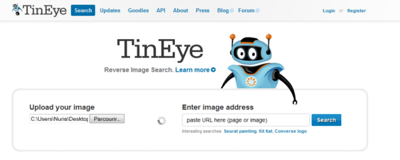 Comment trouver l'origine d'une image ?