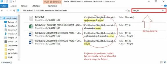 Comment trouver un fichier qui contient un mot ?