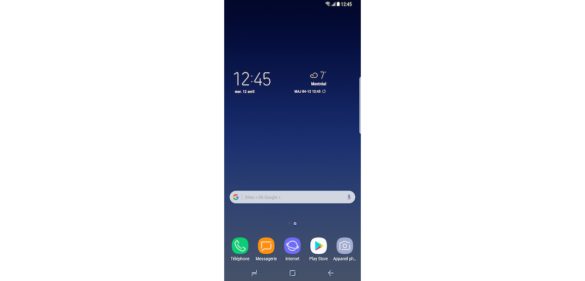 Comment trouver widget sur Samsung ?