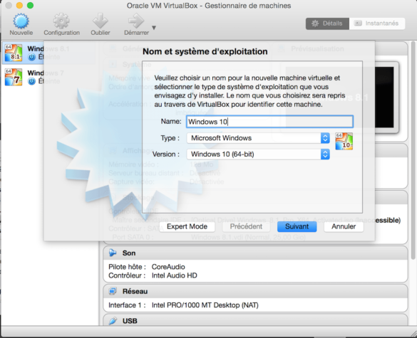 Comment utiliser VirtualBox sur Mac ?