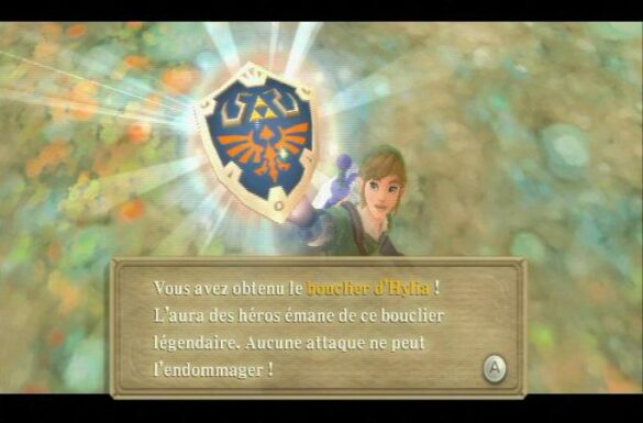 Comment utiliser le bouclier Skyward Sword ?