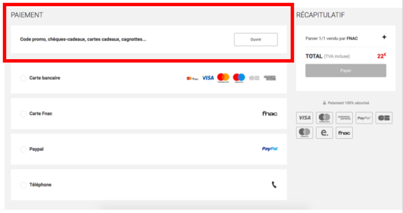 Comment utiliser sa cagnotte Fnac sur Internet ?