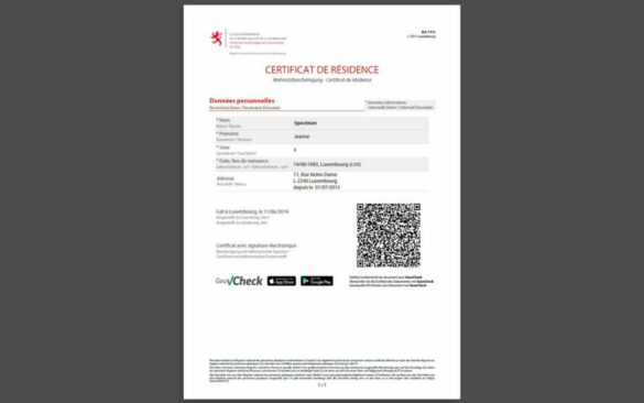 Comment vérifier l'authenticité d'un document ?