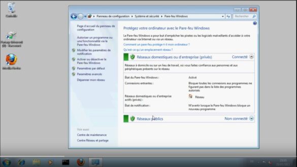 Comment vérifier proxy et le pare-feu ?