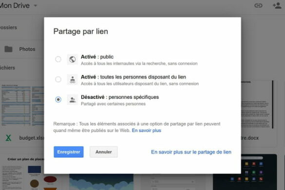 Comment verrouiller un document dans Google Drive ?