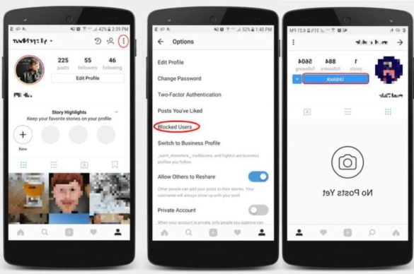 Comment voir la story Instagram de quelqu'un qui nous a bloqué ?