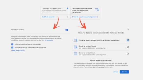 Comment voir l'historique supprimé sur YouTube ?