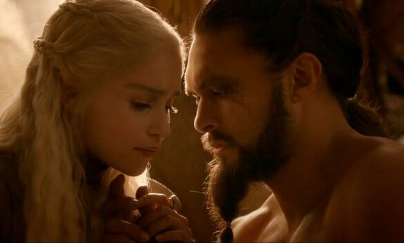 Do Drogo and Daenerys fall in love?