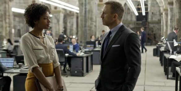 Do James Bond and Moneypenny ever get together?