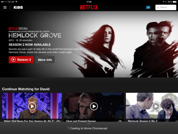 Does Chromecast 3 have apps?