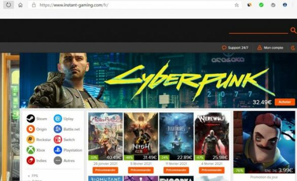 Est-ce que le site Instant Gaming est fiable ?
