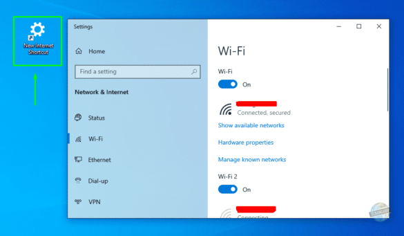 How can I open my WiFi settings?