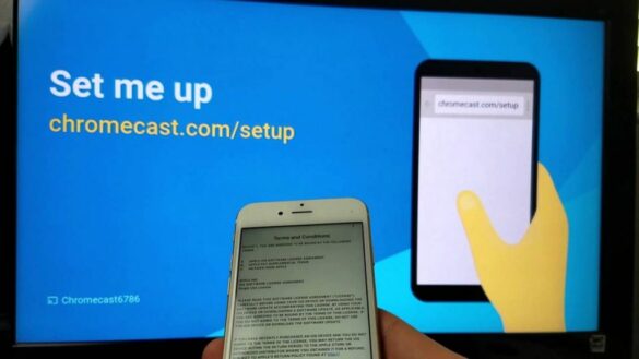 How do I connect my phone to Chromecast?