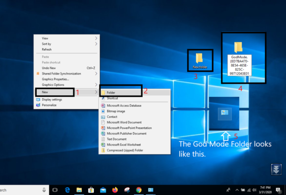 How do I enable God Mode in Windows 10 or 11?