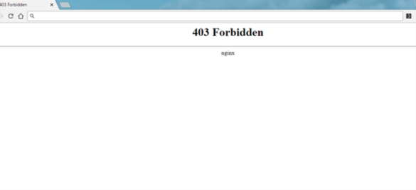 How do I fix error 403 in Chrome?