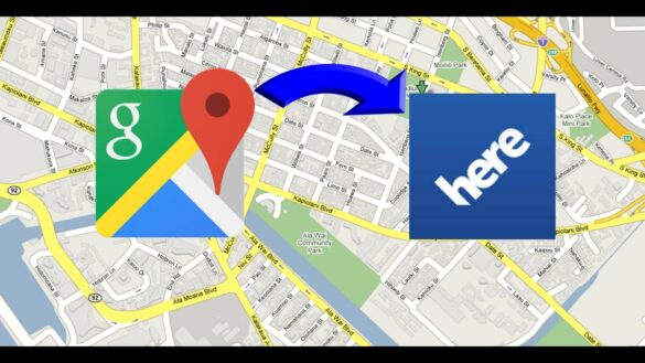 How do I send a Google map route to my phone?