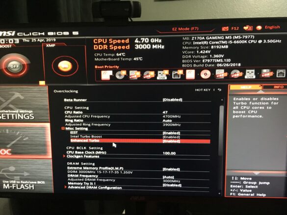How do I update my MSI BIOS?