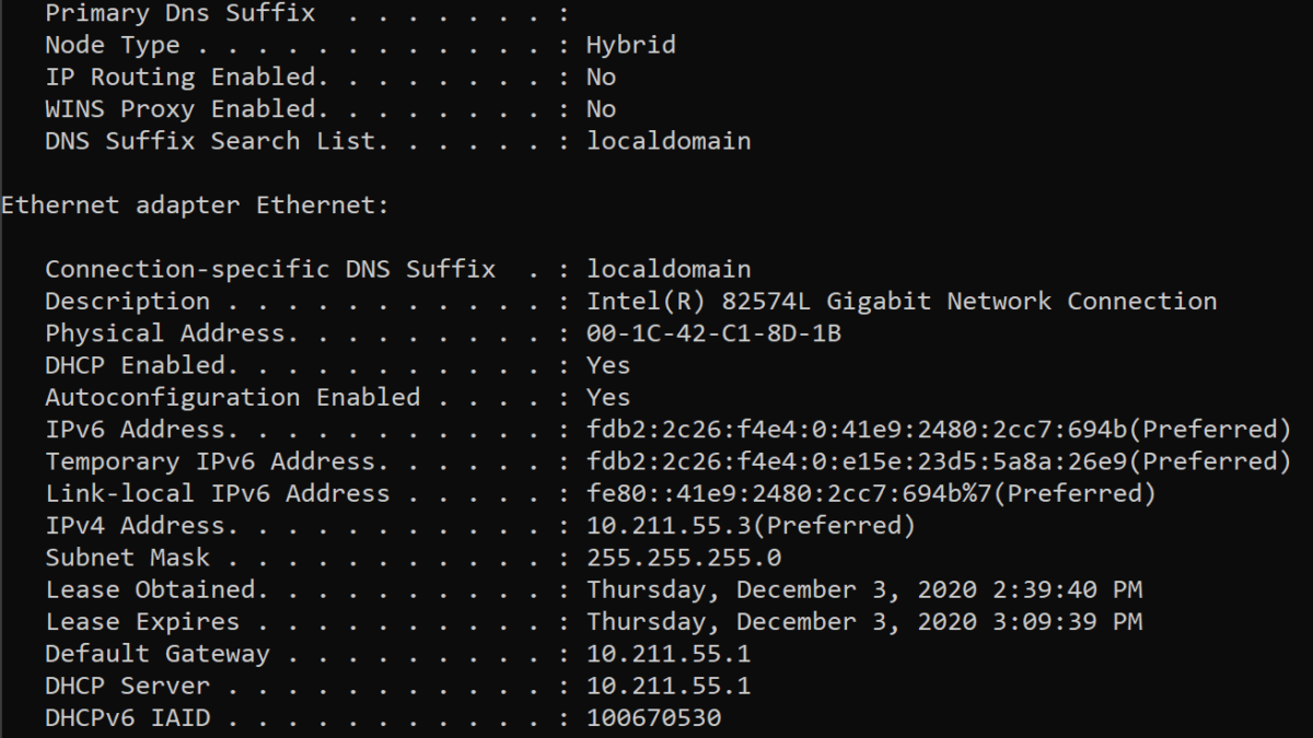 How do I use ipconfig Displaydns?