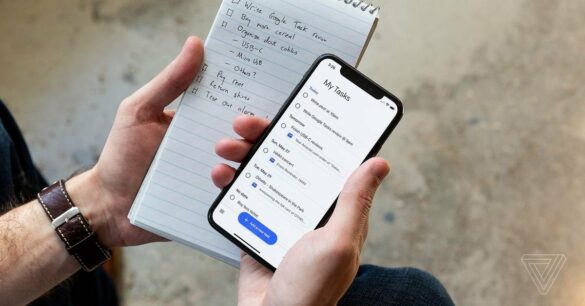 How do I view Google Tasks on my phone?