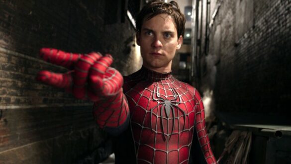 How many Spider movies was Tobey Maguire?