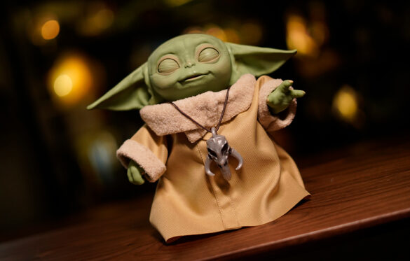How much money is the animatronic Baby Yoda?