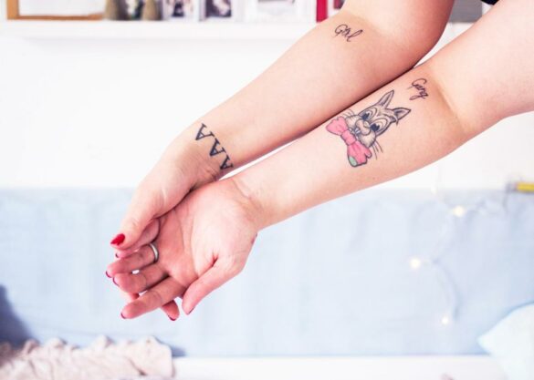 Où Est-ce que les tatouages vieillissent le mieux ?