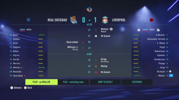 Où commencer sa carrière joueur FIFA 22 ?