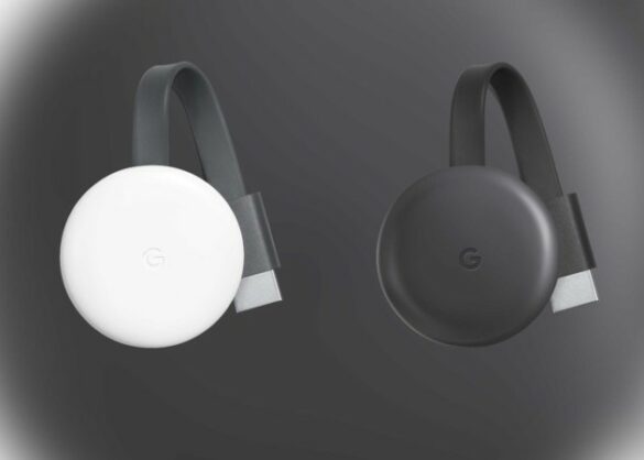 Où est le bouton du Chromecast ?
