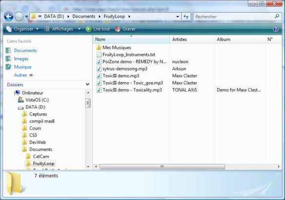 Où se trouve l'application mes fichiers ?