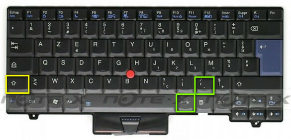 Où se trouve touche Alt ?