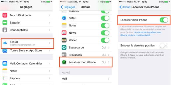 Où sont les SMS supprimés sur iPhone ?