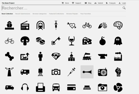 Où trouver des icônes gratuites ?