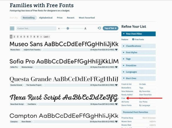 Où trouver des polices de caractères gratuites ?