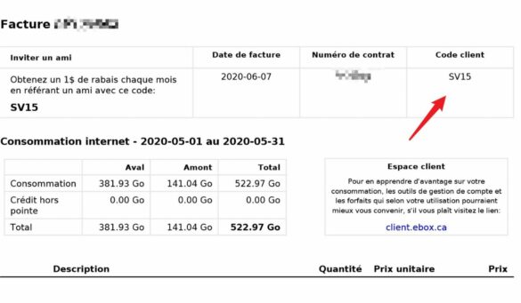Où trouver le code de la télévision ?