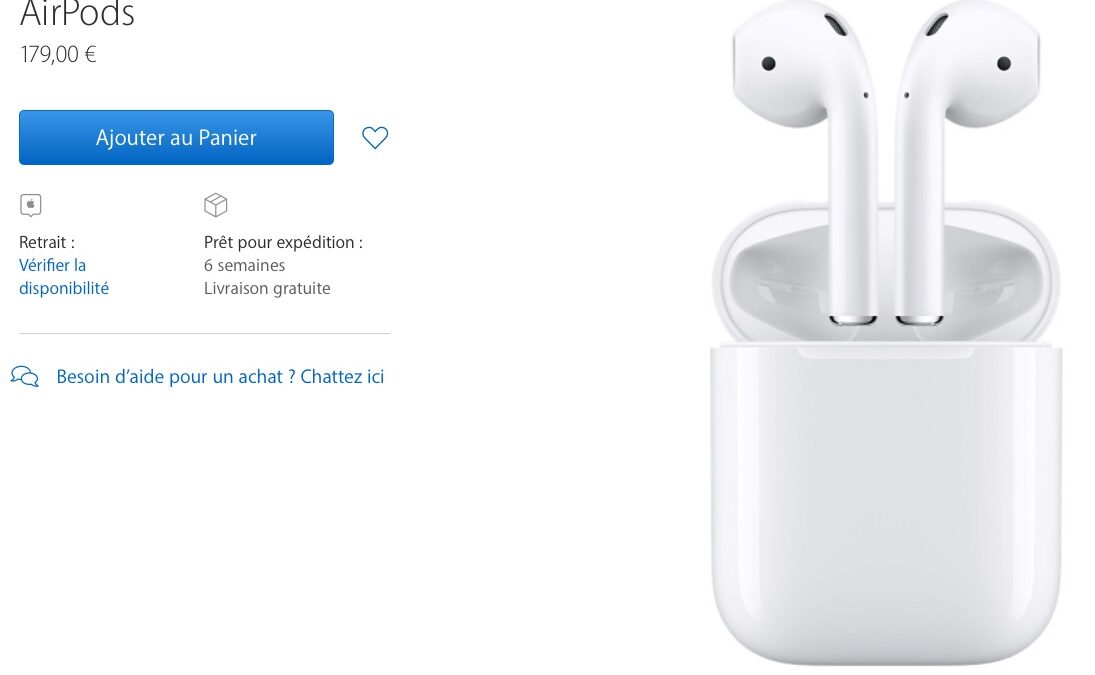 Où trouver les AirPods les moins cher ?